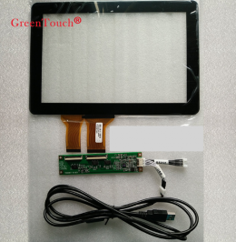 Сенсорный емкостной экран 10,1" GreenTouch GT-CTP10.1, мультитач, USB (133-114)
