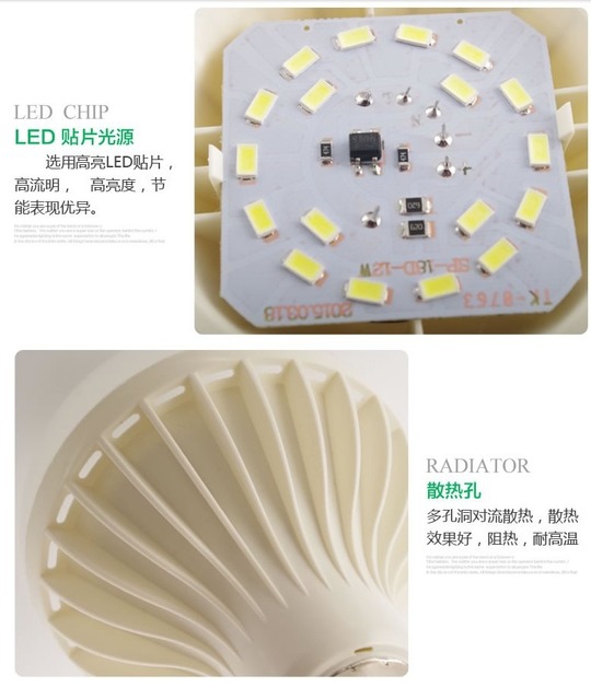 Светодиодные лампы LED-E14-E27 (стандартный и 270 градусов) (101-204) - 5
