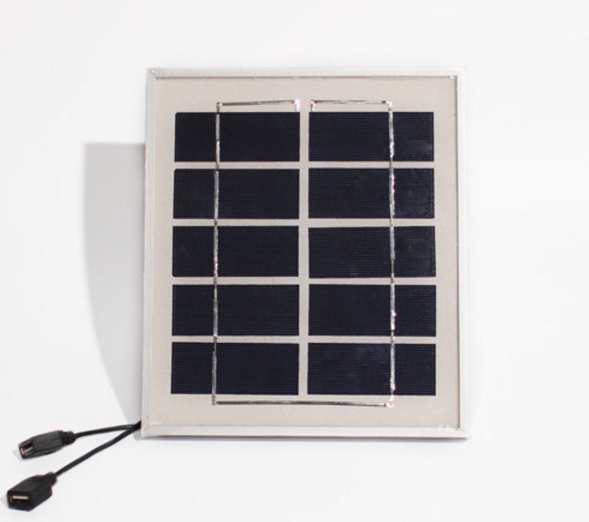 Фотоэлектрическая солнечная панель для зарядки телефонов 4W5V6V (120-107) - 2