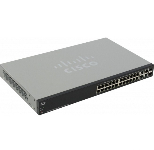 Маршрутизатор Cisco SG300-28PP (134-219) - 2