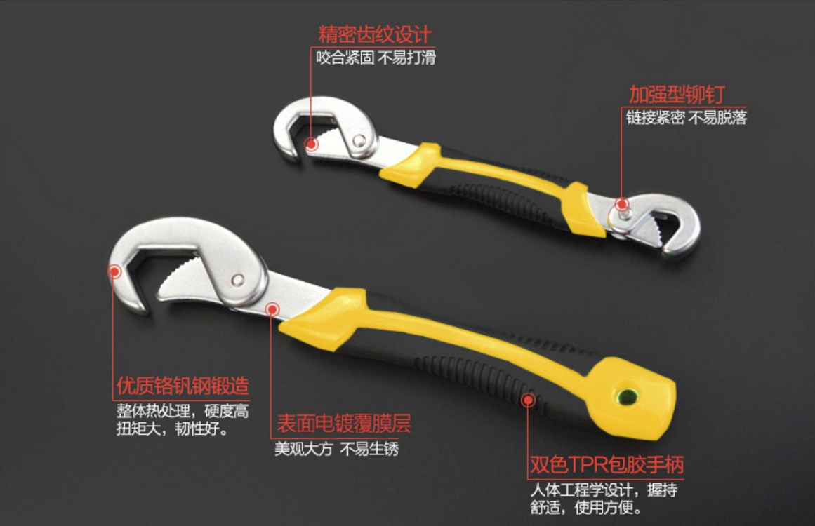 Многофункциональный гаечный ключ Yi Ruize WNBS 6-32мм (131-106) - 3