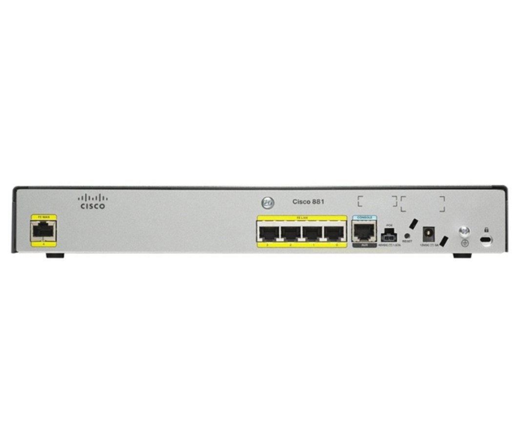 Маршрутизатор Cisco 881/K9 (134-217) - 1