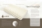 Подушки из натурального латекса Lotus Neck Massage Latex Pillow 20″x30″ (122-100) - 4