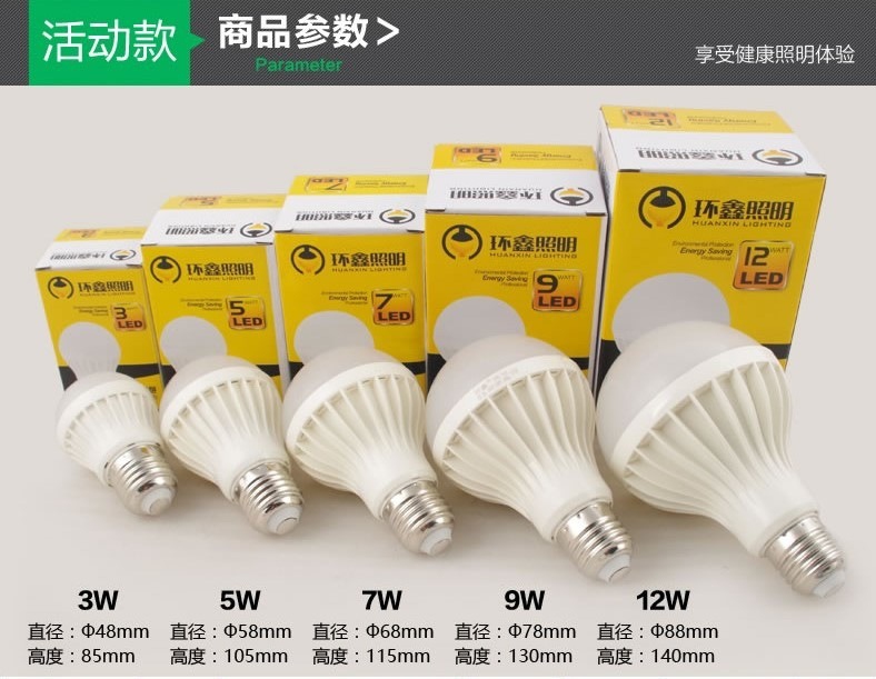 Светодиодные лампы LED-E14-E27 (стандартный и 270 градусов) (101-204) - 28956