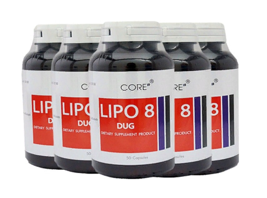 Капсулы для похудения LIPO 8 DUG CORE, 50 капсул (122-009) - 29410