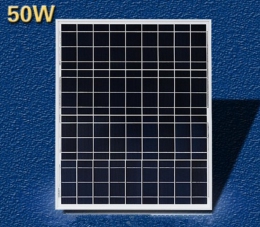 Поликристаллическая панель солнечных батарей 50W/12V (120-103)